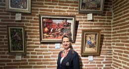 Selma Kavas eserleriyle göz kamaştırdı