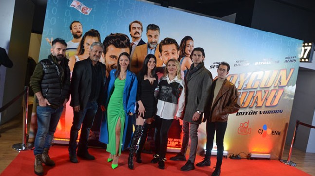 “Soygun Oyunu: Büyük Vurgun” filminin galası, Kanyon AVM’de gerçekleştirildi