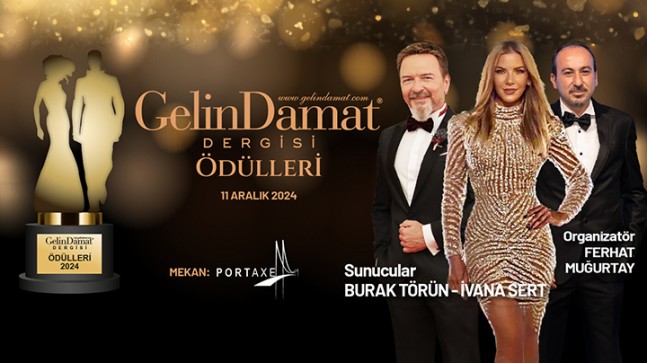 Gelin Damat Dergisi Ödül Töreni, 11 Aralık’ta Portaxe’te Gerçekleşecek!