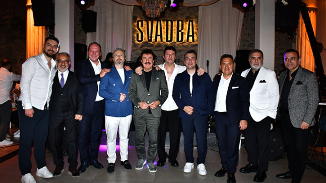 Suat Hot yeni yaşının İstanbul’un gözde mekanlarından SVADBA’da kutladı