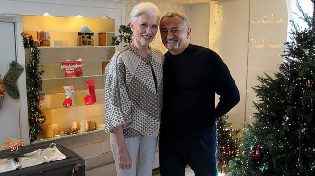 Türk saç tasarımı dünya sahnesinde; Sabit Akkaya, Maye Musk’ın saçlarına imza attı