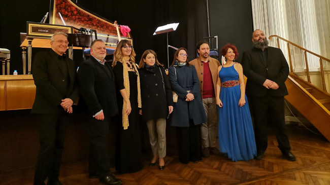 İtalyan Kültür Merkezi 2022’ye Arianna Ensemble’nin icra ettiği Güney İtalya Ezgileri ile veda etti.