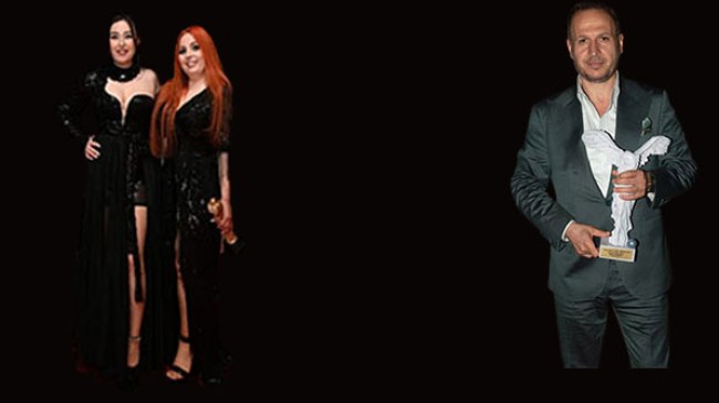 Selma Oruç ve Faruk Karataş, Mavi İnci ve Altın Nar Ödülleri’nde meslek onur ödülü kazandı.