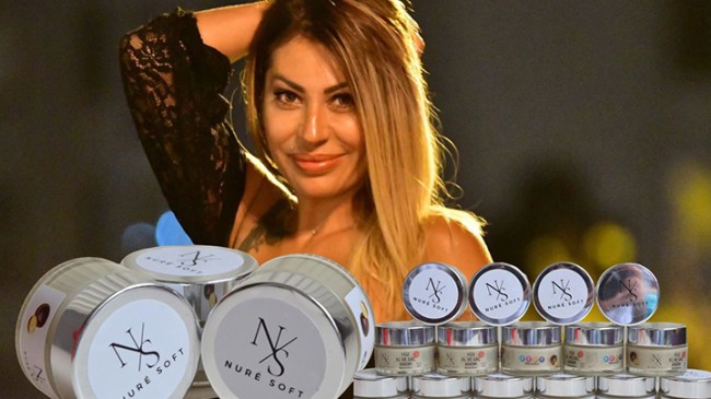 Nur Karaca kendi markası “Nure Soft” ile kozmetik sektörüne iddialı bir giriş yaptı