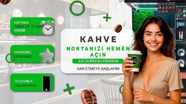 JET Coffee 2 GO’dan Türkiye’de Self Servis Kahve Devrimi