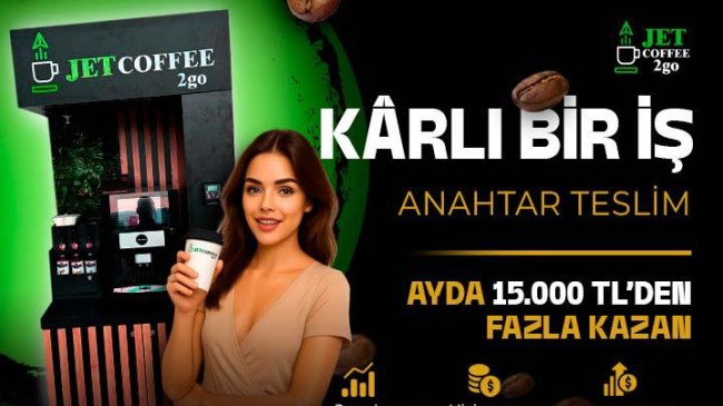 Jet Coffee 2Go Türkiye Genelinde Yükselişte: Yeni Noktalar, Yeni Kazançlar!