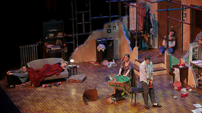 “Sevgili Yelena Sergeyevna” tiyatroseverlerle buluştu