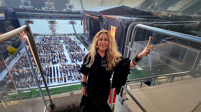 Gül Erda, Andrea Bocelli’nin Büyüleyici Konserindeydi