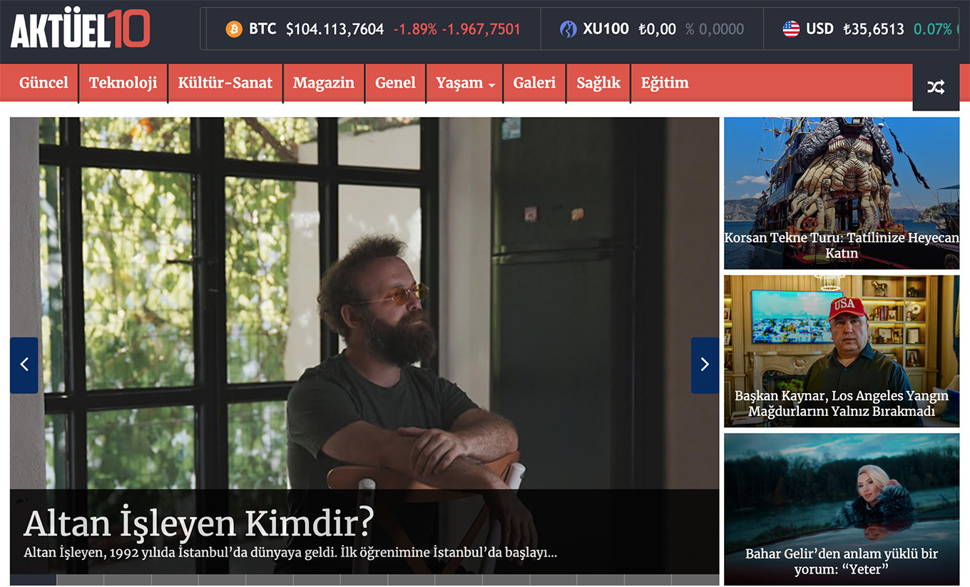 Haberin Dinamik Yüzü: Aktüel10.com