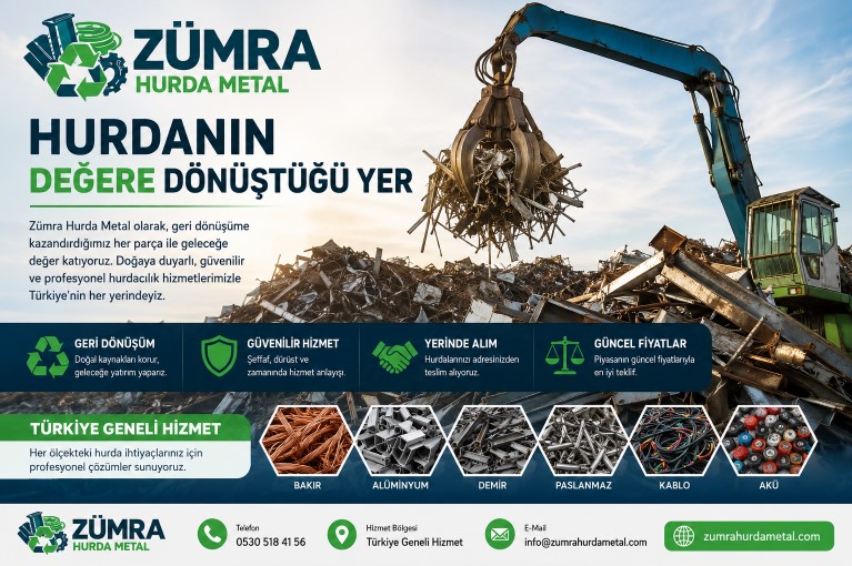 Sanayi Bölgelerinde Hurda Metal Yönetimi Daha Stratejik Hale Geliyor